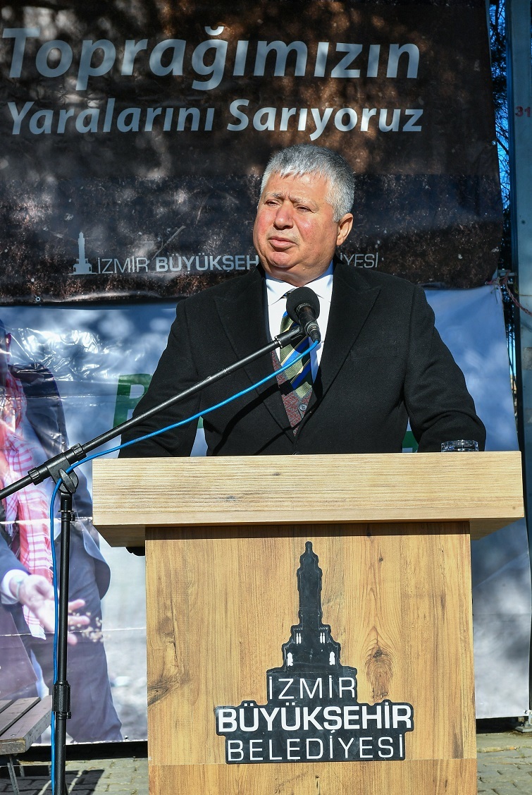 Yangından zarar gören üreticiye destek