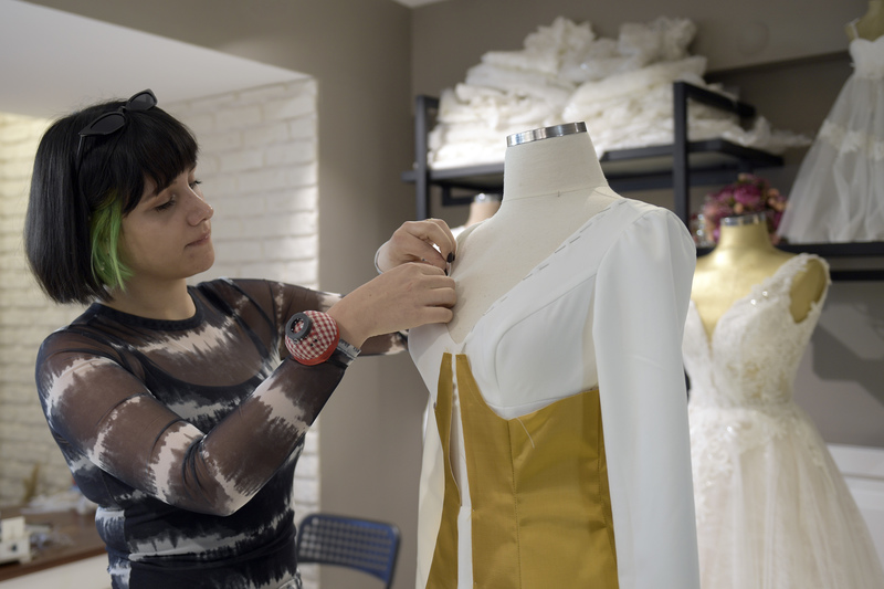 Gelinlik Tasarım Yarışması’nda “beyaz” heyecan