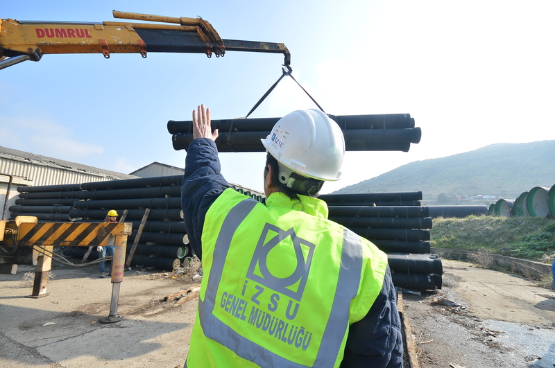 İZSU Küçük Menderes’in içme suyu altyapısını güçlendiriyor