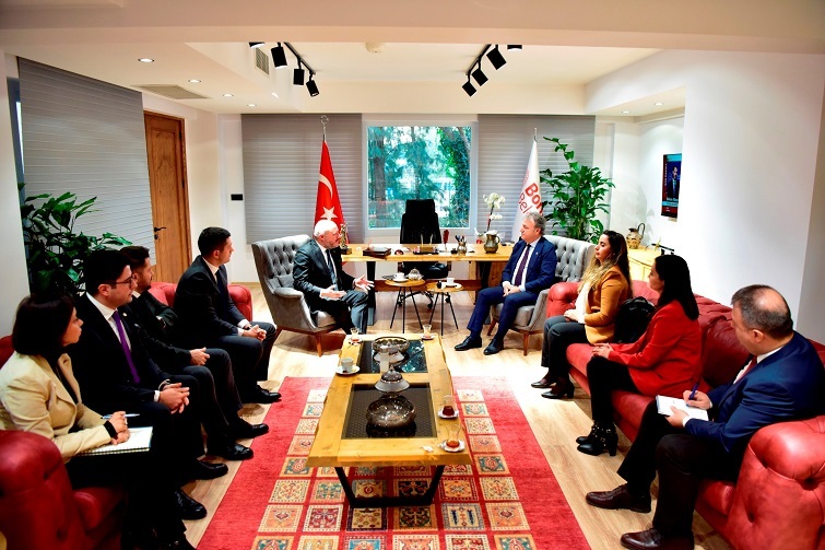 EGİAD’dan Başkan İduğ’a ziyaret