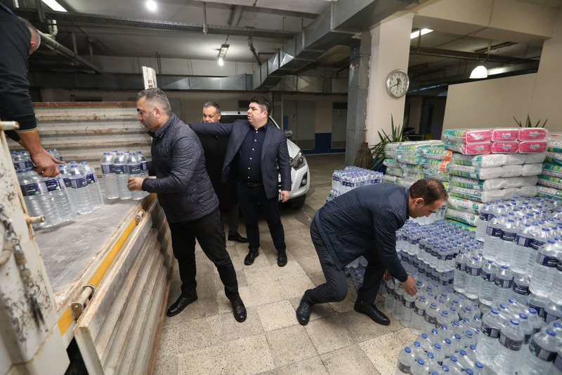 Dayanışma kamyonu Buca’dan Elazığ’a yola çıktı