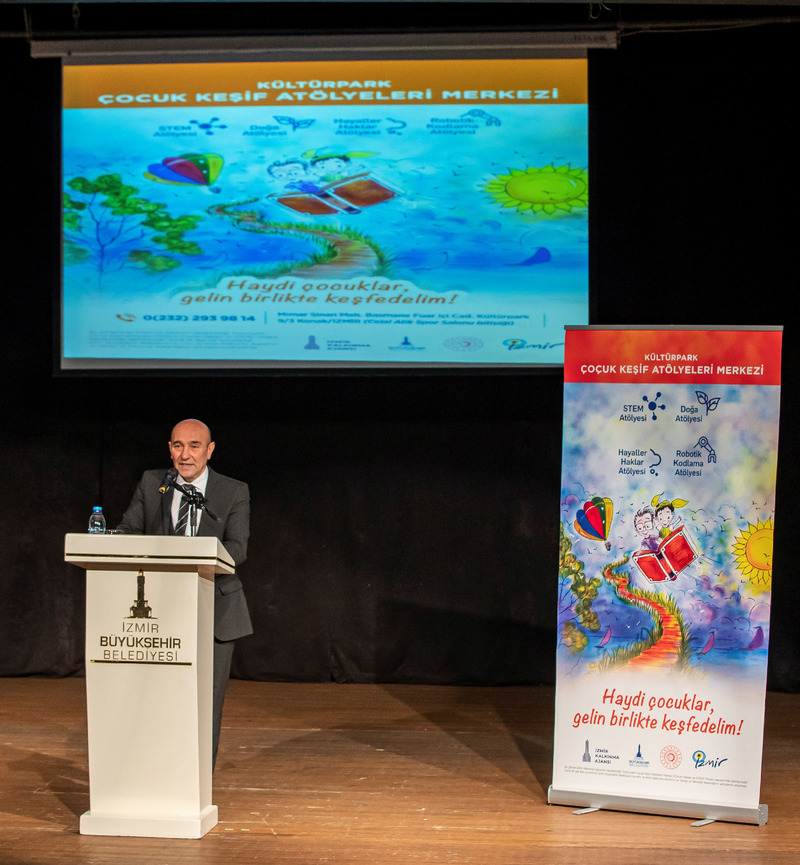 Kültürpark Çocuk Keşif Atölyeleri Merkezi açıldı