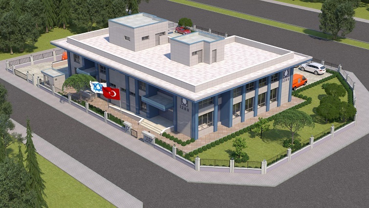 İZSU'dan modern hizmet binası