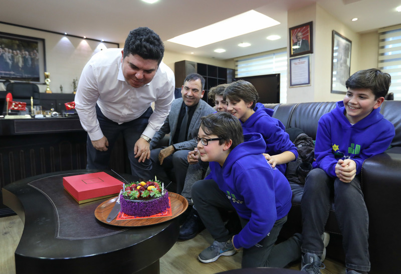 Buca’nın genç beyinleriyle “engelsiz” zirve