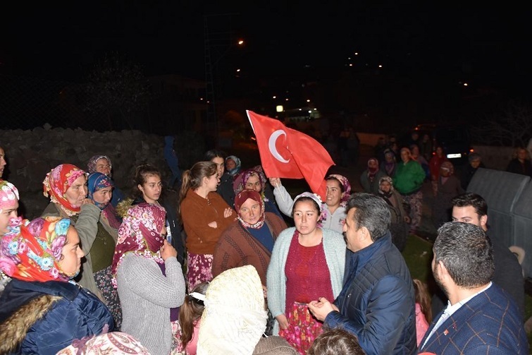 Başkan Kırgöz’den Gece Ziyareti