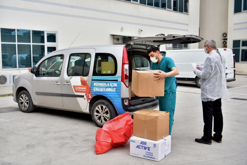 Altın Bilezik Atölyesi’nde maske üretimine başlandı