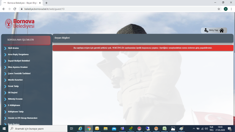 #evdekal Bornova, e-belediyecilik yanında