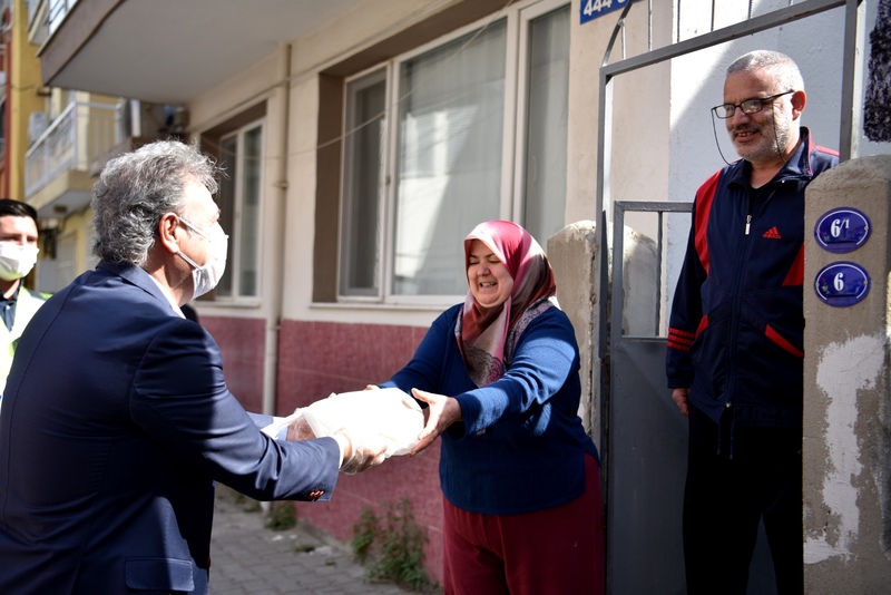 Başkan İduğ’dan ‘günaydın’ ziyareti