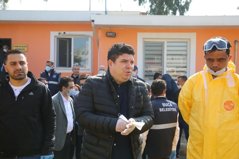 Buca’nın tamamı 3 kez ilaçlandı