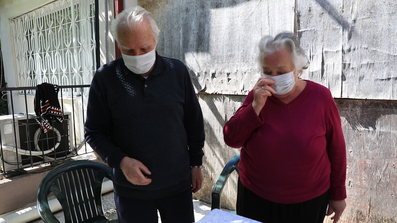 Mutluluklarını başkanla paylaştılar