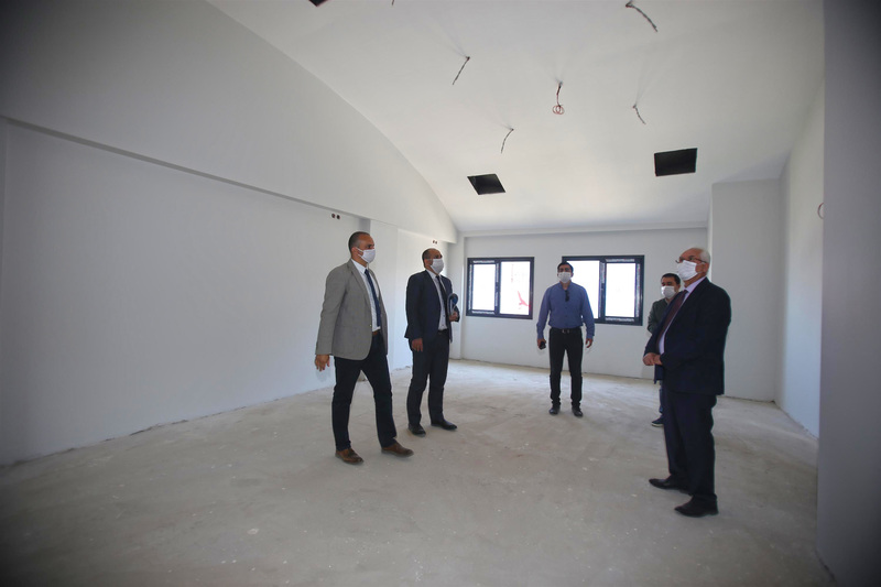 Başkan Selvitopu, gelecek aylarda hizmete açılacak tesisi inceledi