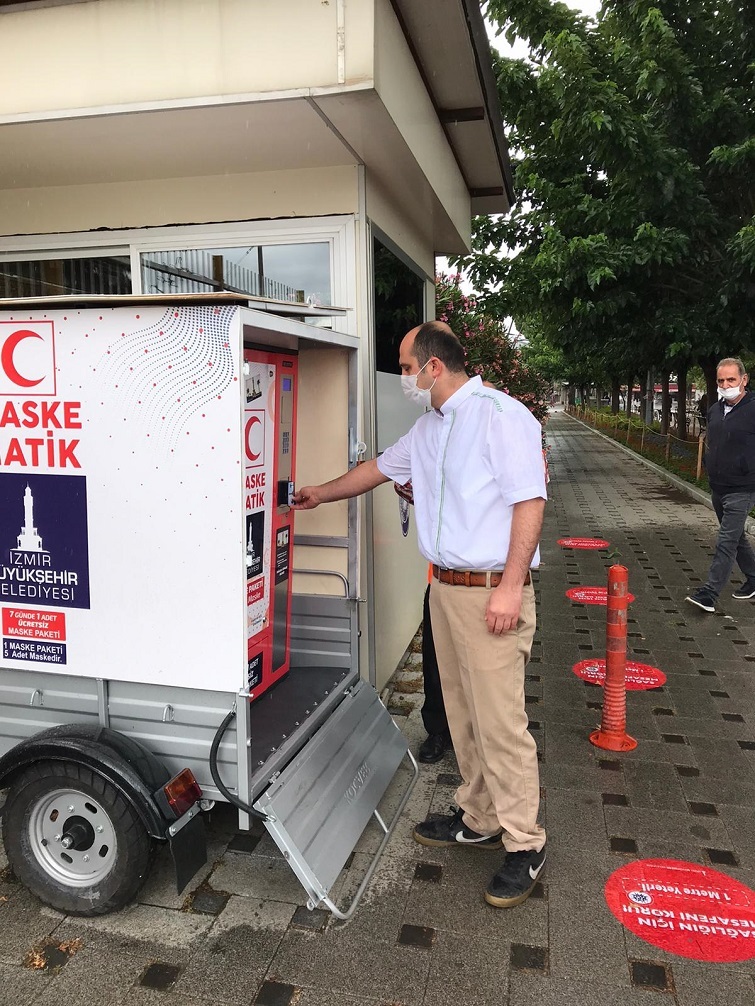 Çiğli ve Gaziemir’e de seyyar maskematik
