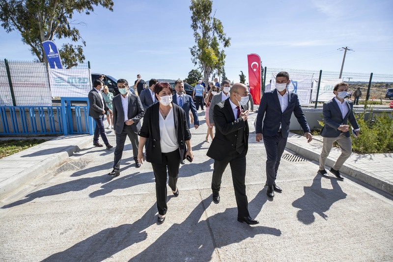 İzmir’in 23’üncü ileri biyolojik arıtma tesisi Foça Gerenköy’de açıldı