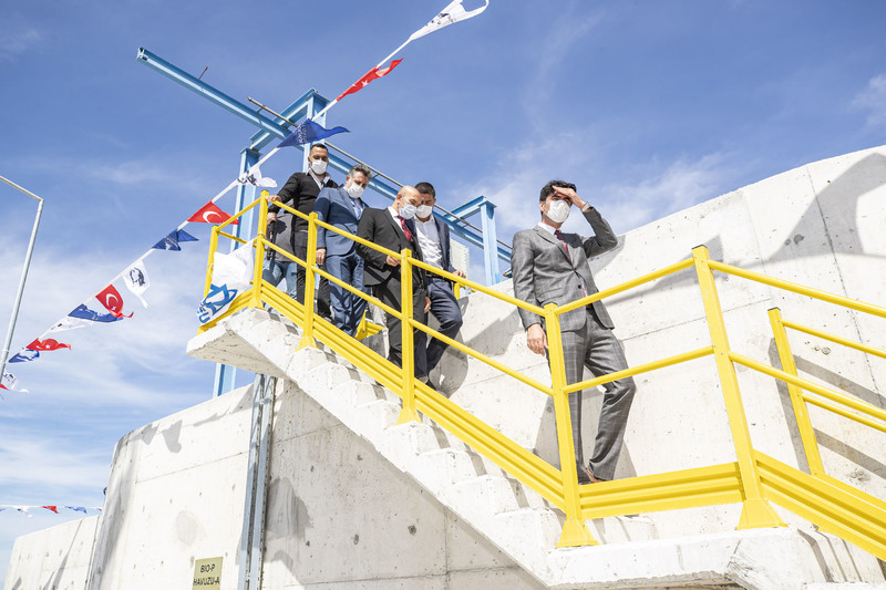 İzmir’in 23’üncü ileri biyolojik arıtma tesisi Foça Gerenköy’de açıldı