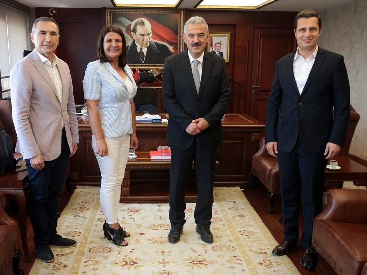 Yücel’den Vali Ayyıldız’a veda ziyareti