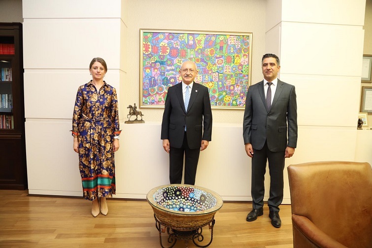 Başkan Kayalar Kılıçdaroğlu’nu Ziyaret Etti