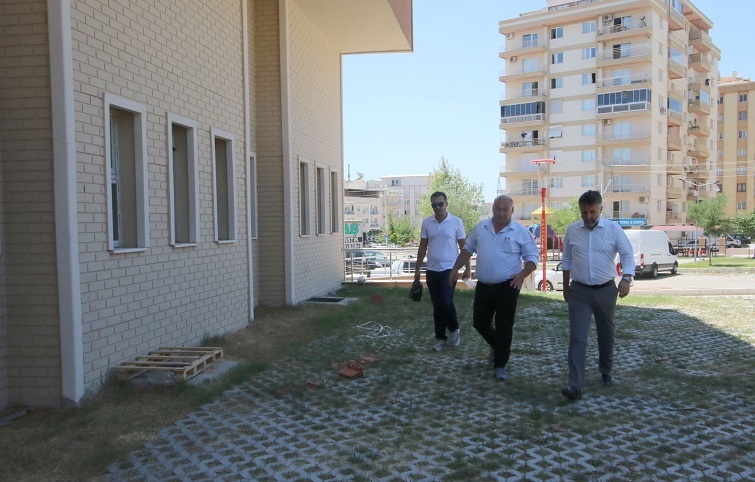 Başkan Sandal, çalışmaları inceledi