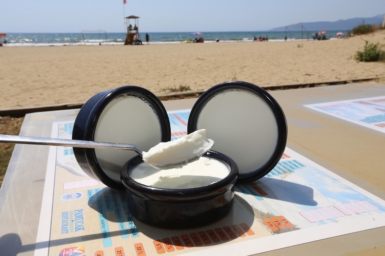 Manda yoğurdu Efes Selçuk Belediye İşletmelerinde