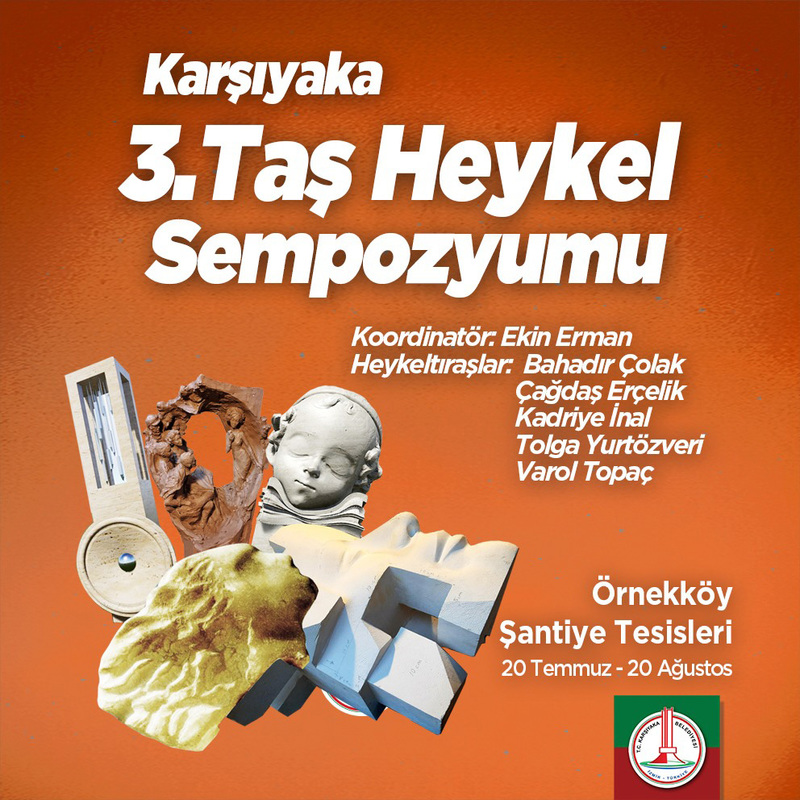 Karşıyaka 3. Taş Heykel Sempozyumu başlıyor