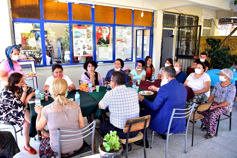 Bornova’da bamya hasadı başladı