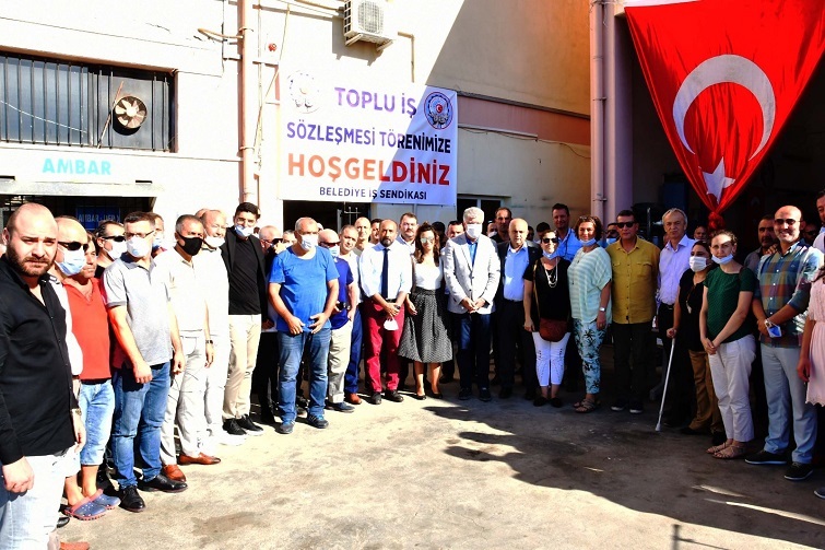 Narlıdere’de toplu sözleşme sevinci