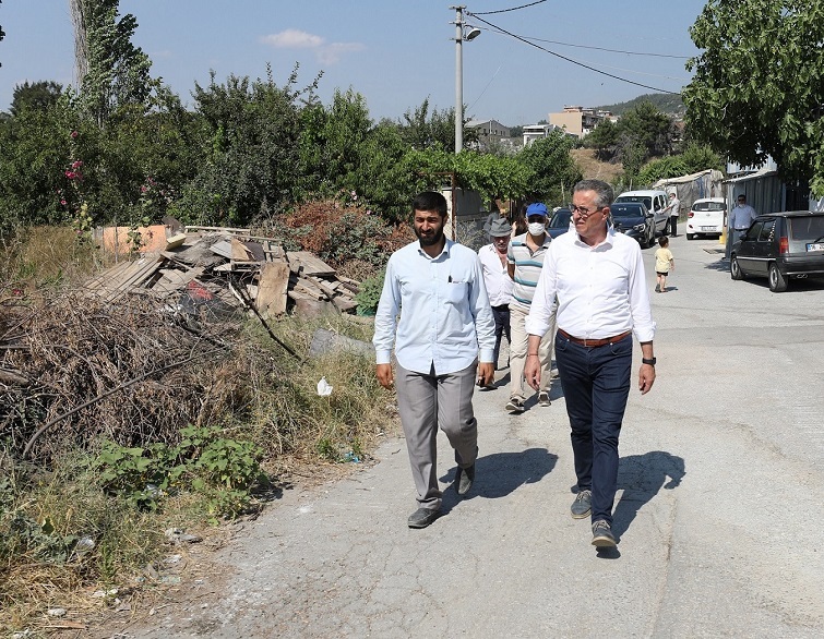 Gaziemir’de “Dere”ye akan kanalizasyon sorunu çözülüyor!