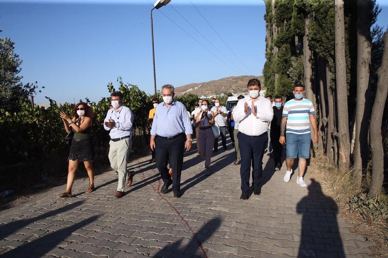 Güzelbahçe’nin direnişine Karşıyaka’dan tam destek
