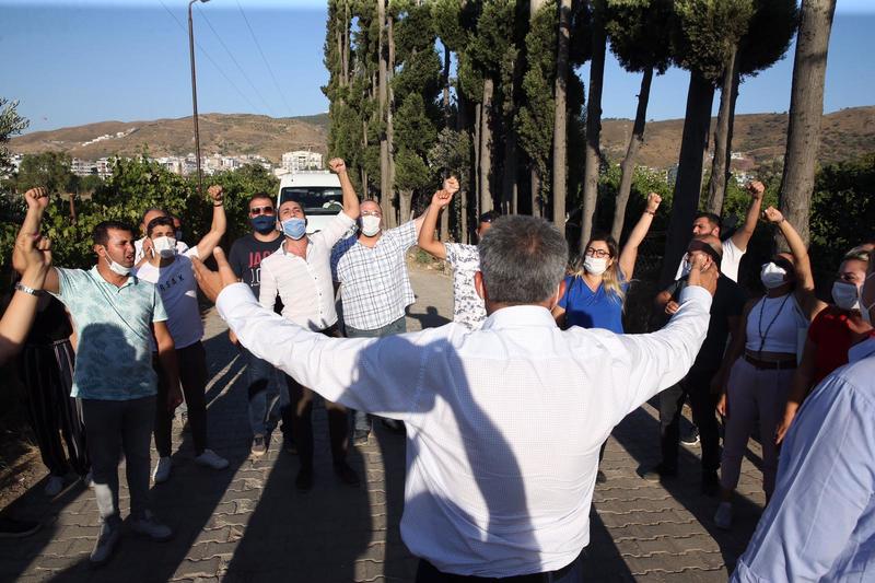 Güzelbahçe’nin direnişine Karşıyaka’dan tam destek