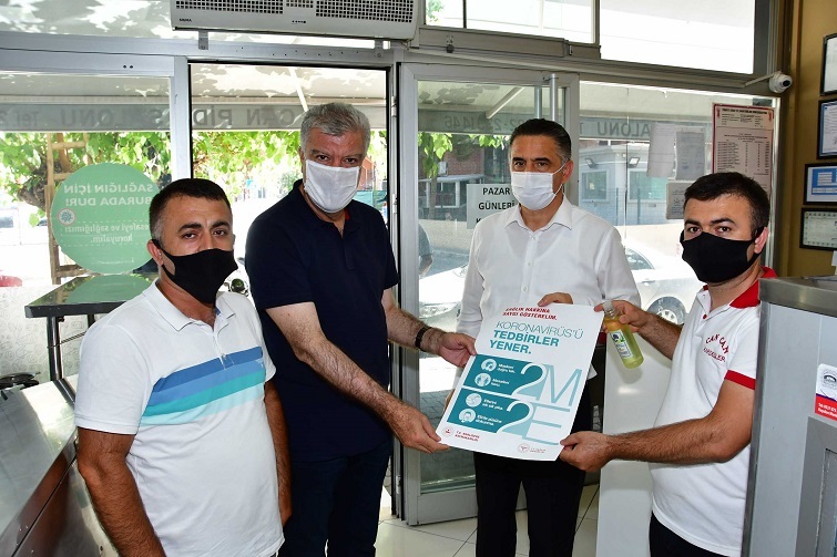 Narlıdere’de sokak sokak Covid-19 denetimi!