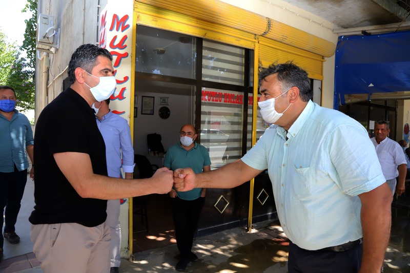 Başkan Kayalar'dan mahalle ziyaretleri