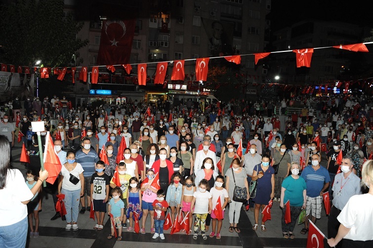 Balçova’da tek yürek coşku