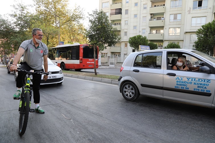 Başkan Arda’dan bisikletli mesai