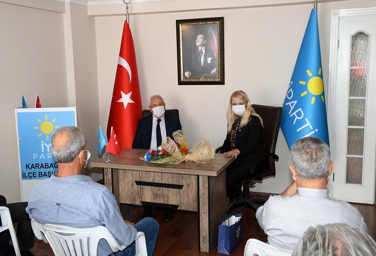 Başkan Selvitopu'dan İYİ Parti'ye ziyaret