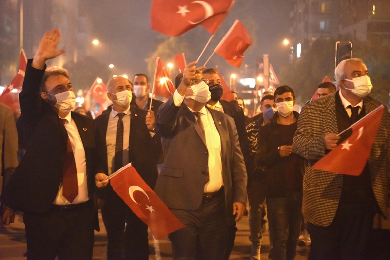 Bornova’da Cumhuriyet Bayramı coşkusu