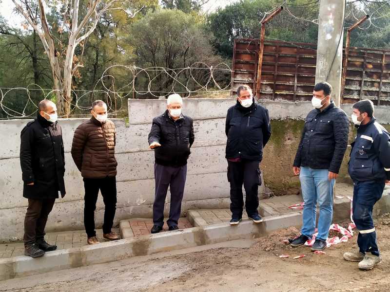 Başkan Selvitopu çalışmaları denetledi