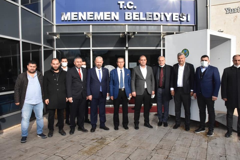 Menemen'de AK Partili Aydın Pehlivan görevine başladı
