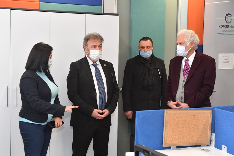 Başkan İduğ'dan Şişli ve Beşiktaş'a ziyaret