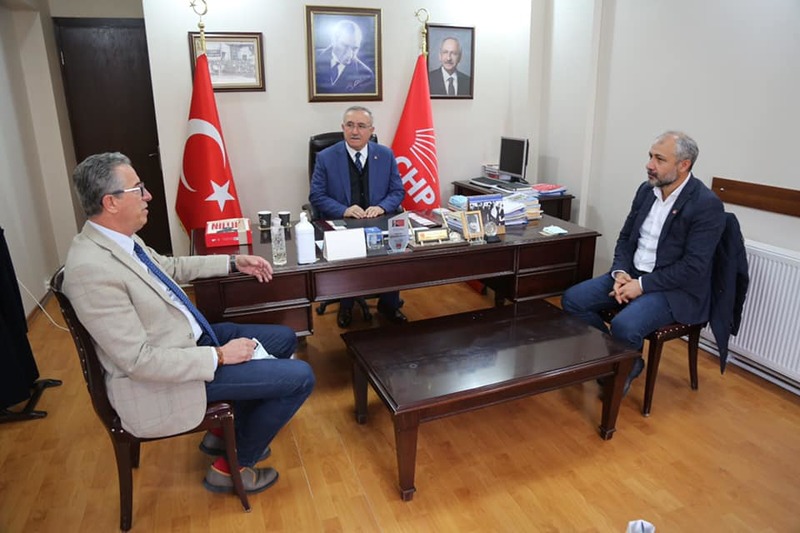 CHP Gaziemir'de dikkat çeken ziyaret