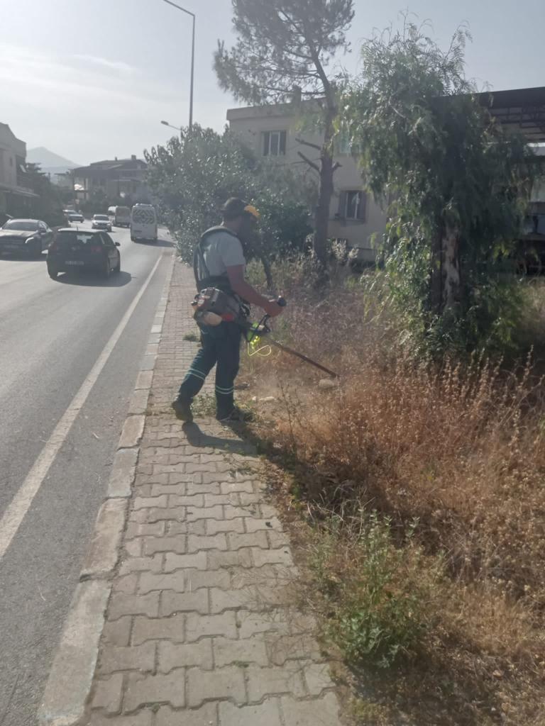 Güzelbahçe Belediyesi'nden Yangına karşı Önlem