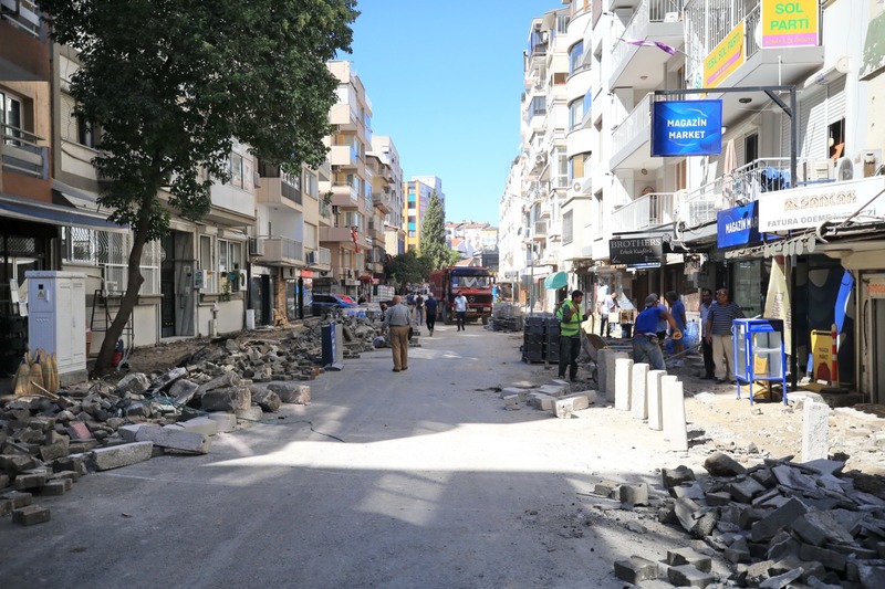 Batur’dan sokak yenileme çalışmalarına yerinde inceleme