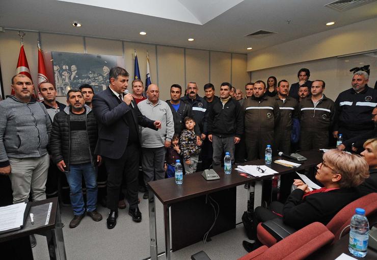 Başkan Tugay’dan işçilere özel teşekkür