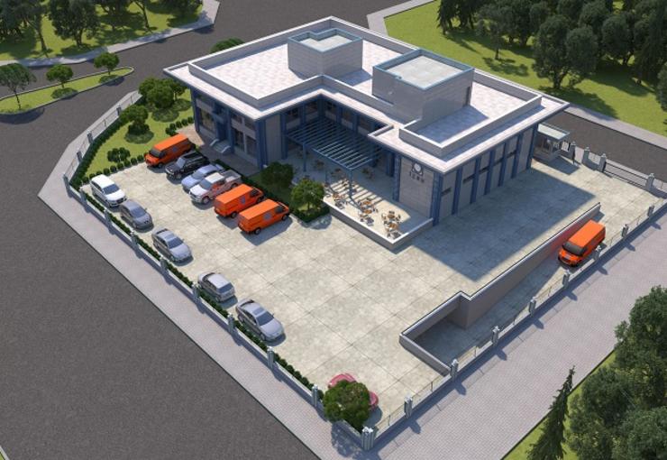 İZSU'dan modern hizmet binası