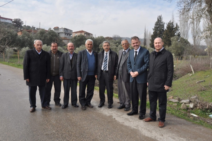 Başkan Solmaz'dan yağcılar'a ziyaret Başkan Solmaz'dan yağcılar'a ziyaret