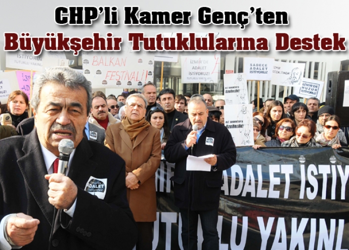 Büyükşehir Eylemlerine Kamer Genç Desteği Büyükşehir Eylemlerine Kamer Genç Desteği