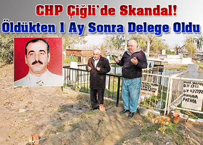 Ölü, hem oy kullandı hem delege seçildi Ölü, hem oy kullandı hem delege seçildi