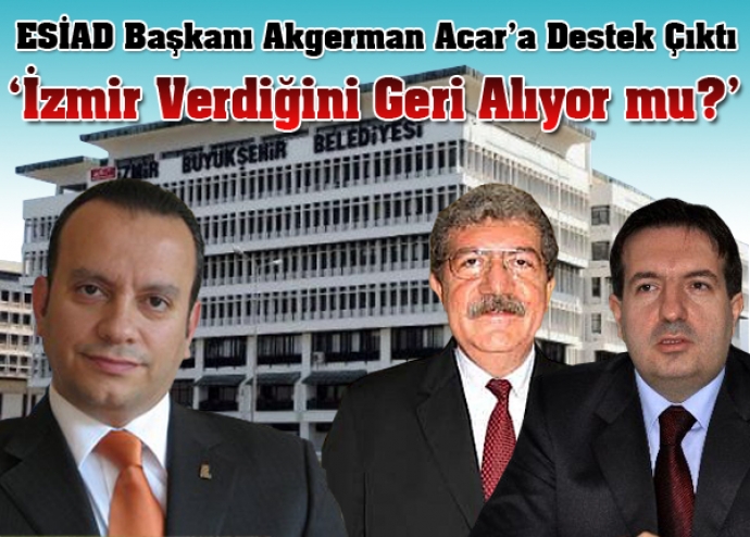 İzmir'in Verdiğini Alıp Almadığı Tartışılıyor İzmir'in Verdiğini Alıp Almadığı Tartışılıyor