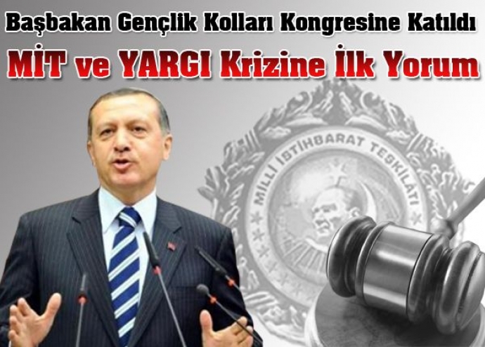 Erdoğan Gençlik Kolları kongresine katıldı Erdoğan Gençlik Kolları kongresine katıldı