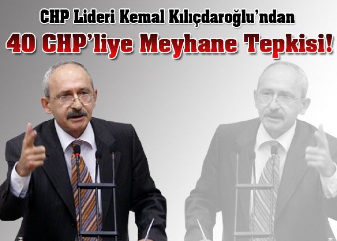 Meyhane tepkisi! 