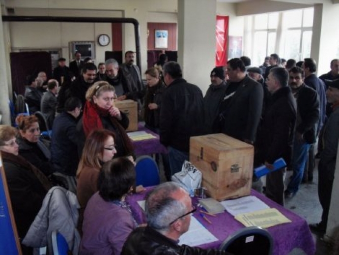 Söke Chp’de delege seçimleri Söke Chp’de delege seçimleri