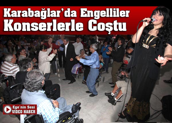 Engelliler konserlerle coştu